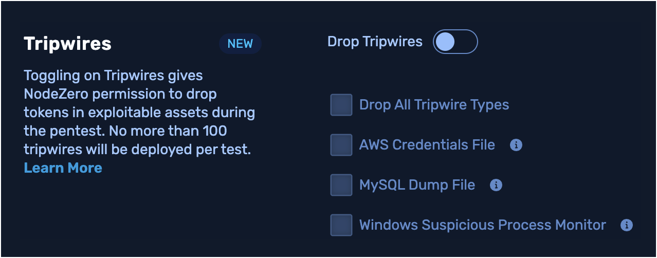 Internal Pentest Add Tripwires screenshot